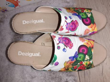 Šlapky na platforme desigual, desigual,39