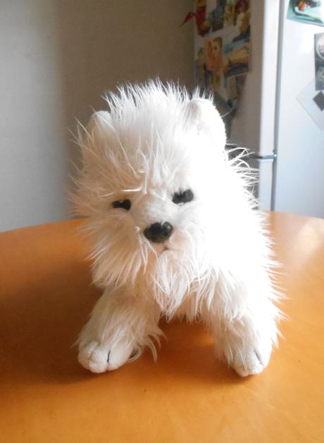 Huňatý plyšový psík ty,