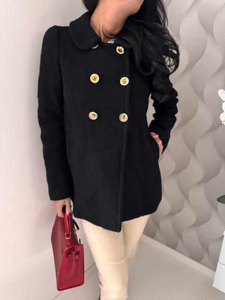 Juicy couture - vlnený kabát, m