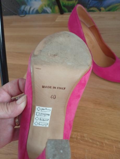 Ružové lodičky č.40 made in italy, 40