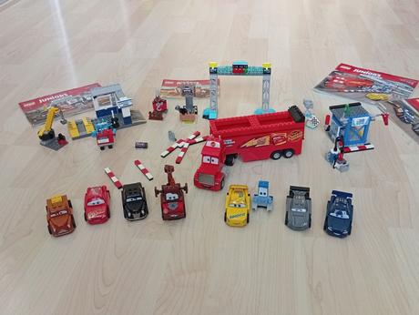 3x lego mcqueen 10745, 10743 a 10733, 