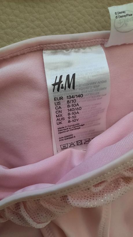 Bikiny h&m 134/140, h&m,140