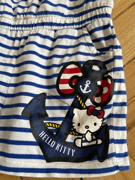 Sortkovy overal s hello kitty 2-4 roky, h&m,98