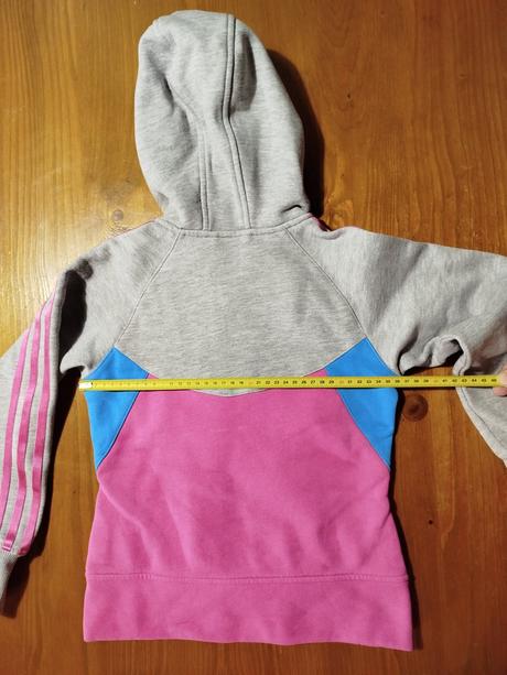 Farebná mikina, adidas,128