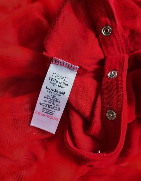 Vianočné dupačky next 86 na 12-18 mesiacov, 86