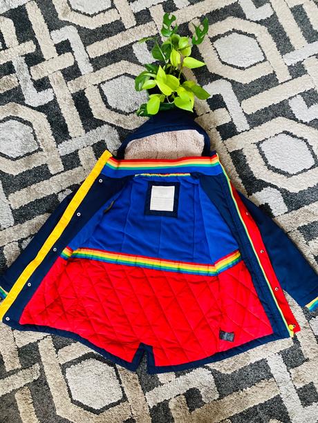 Nádherná zimná bunda zn.little bird vel.134/140, 134