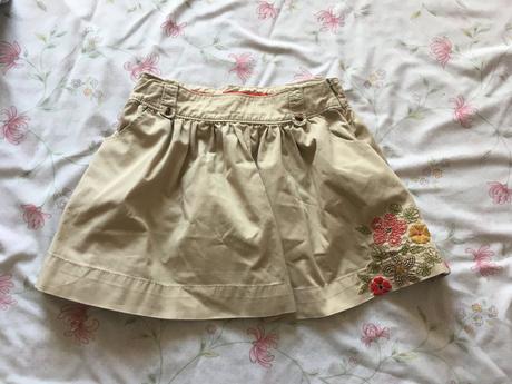 Vyšívaná zara sukňa, zara,122