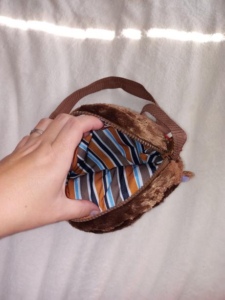 Detská taška z plyšu, ty