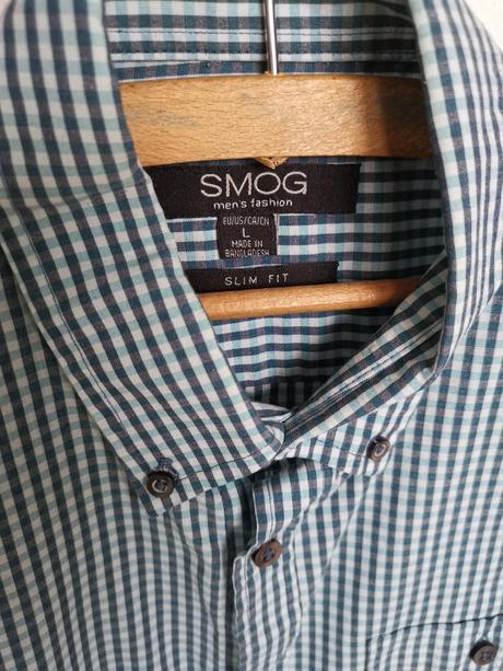 Slim fit košeľa károvaná, l