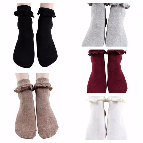 Ponozky s volanikom , s