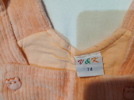 Dupačky bez rukávov 56-74, 68