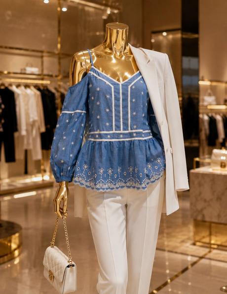 Miss selfridge luxusná vyšívaná blúzka boho chic, miss selfridge,38