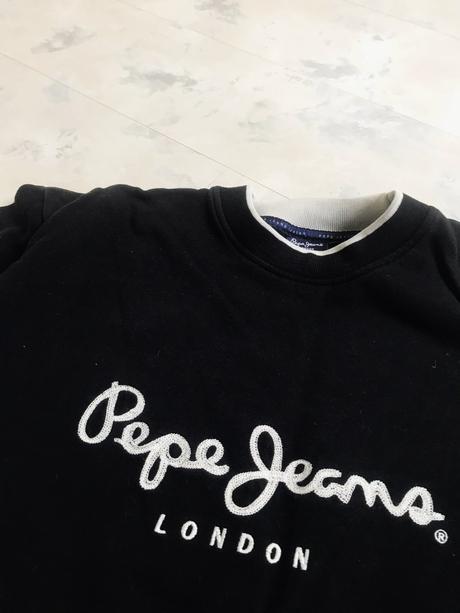 Teplá tepláková mikina l/xl, pepe jeans,xl