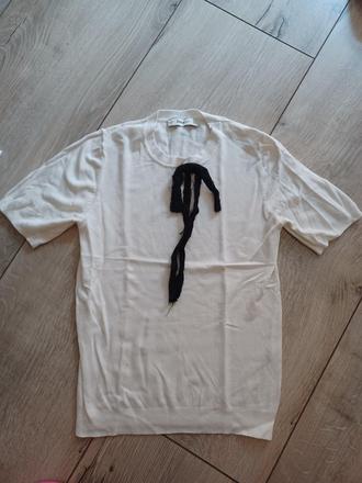 Tričko s mašlou, zara,m