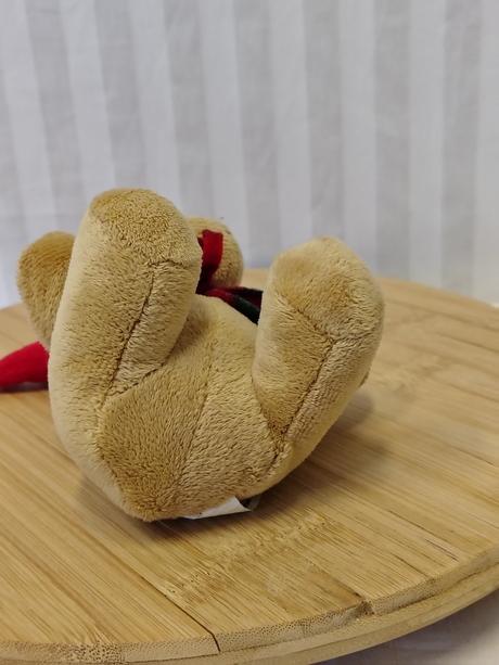 Vianočný plyšový sobík s pútkom, cepewa, 18 cm,