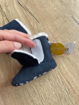 Capačky teplé, primark,<17