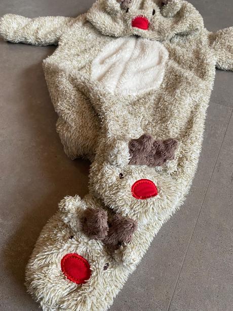 Huňatý overal sobík 3-6m, f&f,68