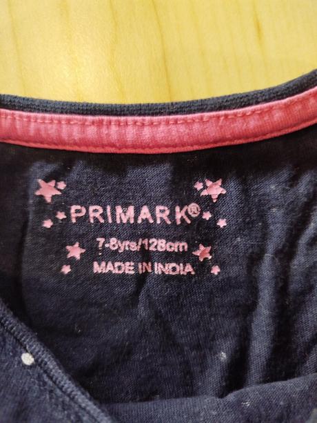 Tričko daddys girl, primark,128