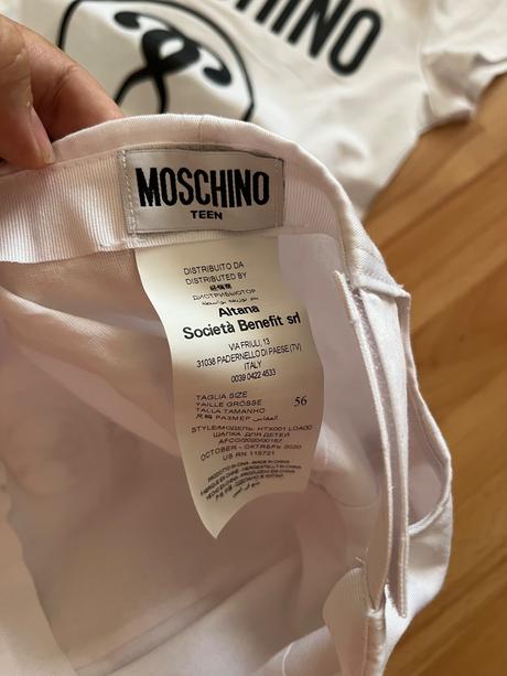 Moschino tričko + šilt, moschino,152