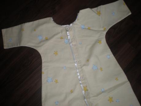 Spací vak na gombíky ,