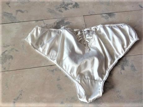 Luxusné saténové nohavičky, xl