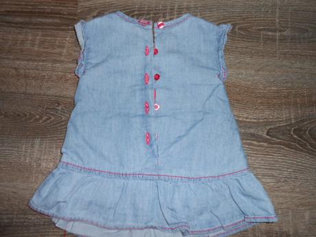 Juniors riflové letné šatky na 6/9 mesiacov, 74