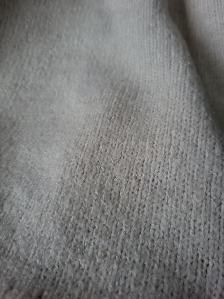 Krásne hrubé pletené šaty, amisu