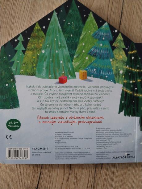 Kniha moje vianocne mestečko, 