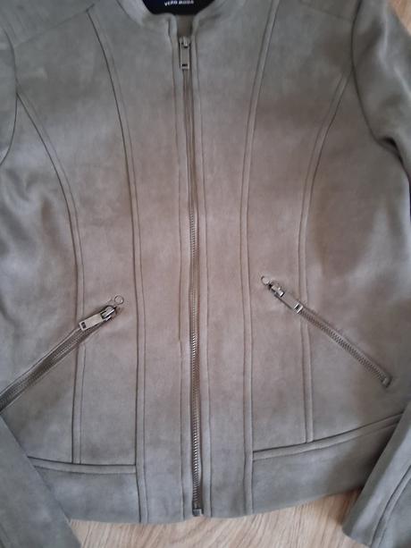 Semišová bunda, vero moda,s