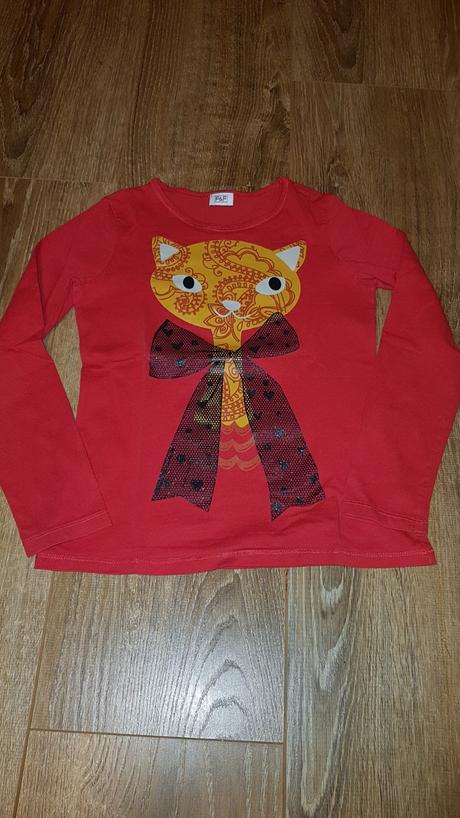 Tricko s macickou, f&f,128