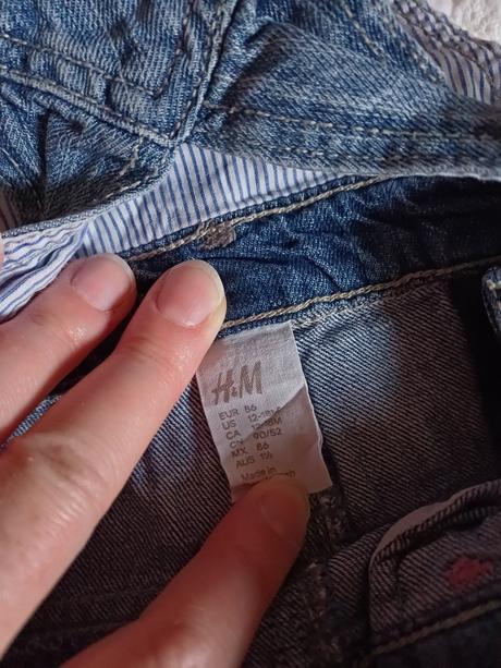 Riflové trakáče v.86 / 12-18mes, h&m,86