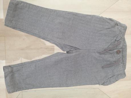 Zateplene nohavice, h&m,80