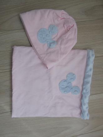 Oteplený set čiapka  a nákrčník, 128