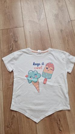 Tričko s krátkym rukávom veľ. 122 cm., 122