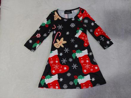 Vianočné šaty veľ.86-92, 86