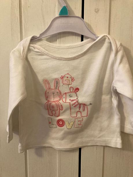 Tričko s dlhým rukávom h&m 68, h&m,68