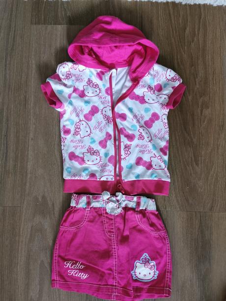 Dievčenský komplet hallo kitty, 110