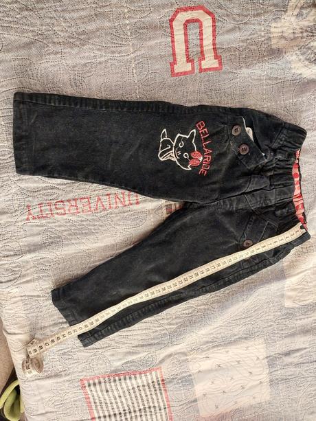 Zateplené nohavice, 80