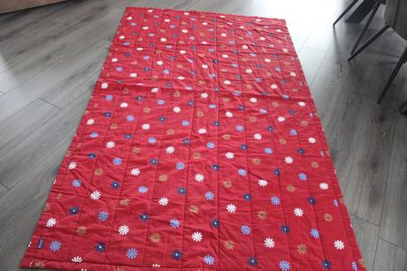 Prikrývka na postel scan quilt,