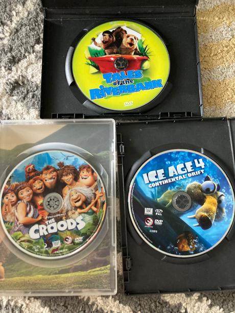 Dvd  doba ľadová 4, krúdovci, rozprávka zo zátoky, 