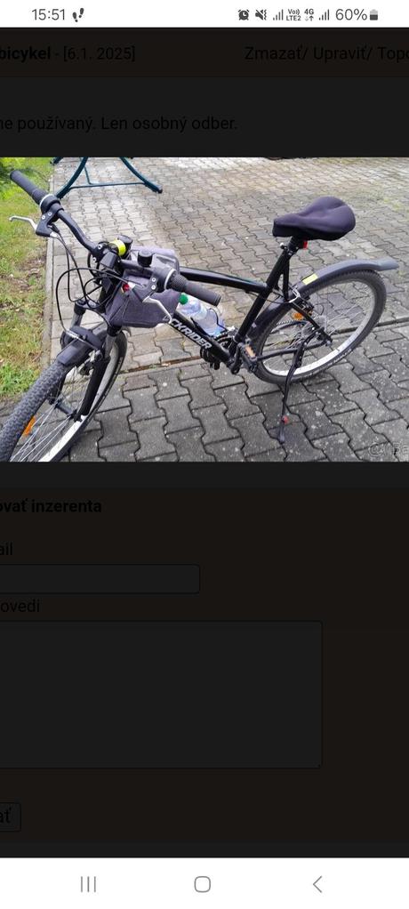Horský bicykel vel.s, 24