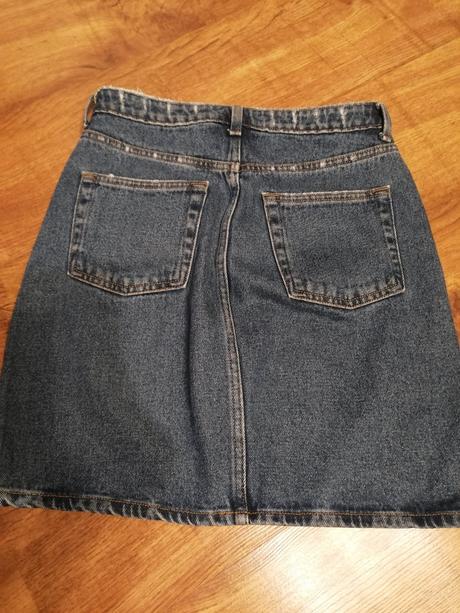 Riflová sukňa, h&m,36