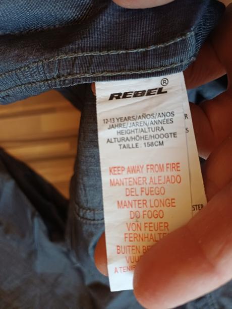 Košeľa, rebel,158