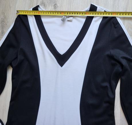 Predĺžené tričko divided l, h&m,l