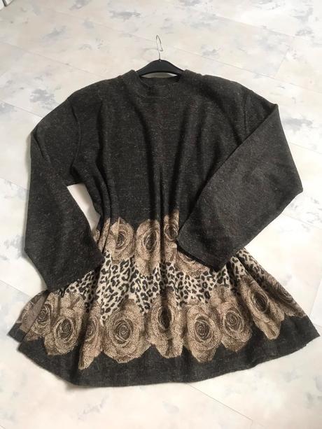 Dlhší pulóvrik /tunika xl/xxl, xxl