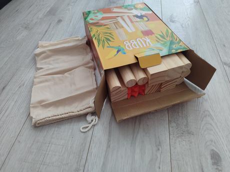 Kubb - drevená zahradná hra - nová,