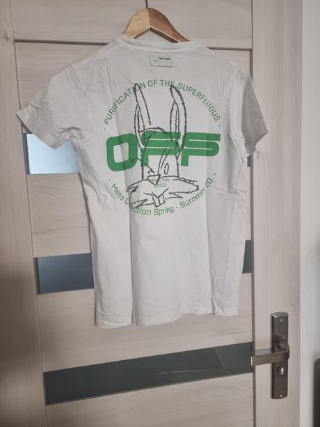 Tricko off -white, s