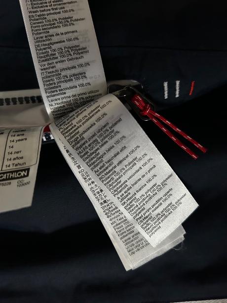 Nepremokavá bunda, decathlon,158
