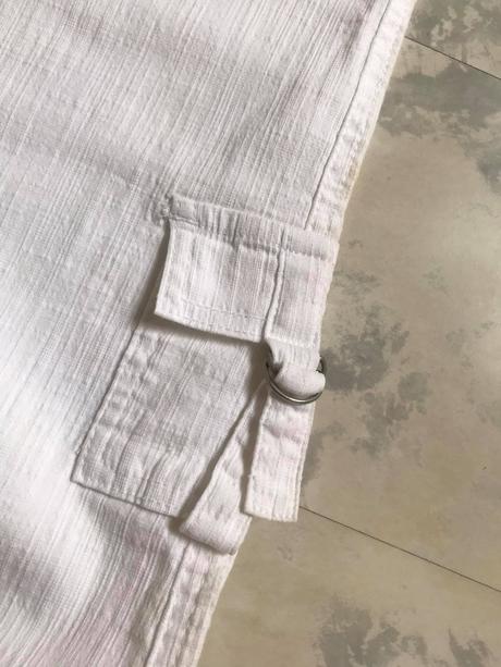 Rozšírené nohavice/kapsáče, l