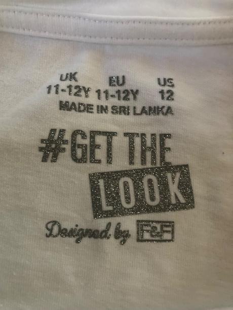 Tričko s premienacimi flitrami, f&f,140